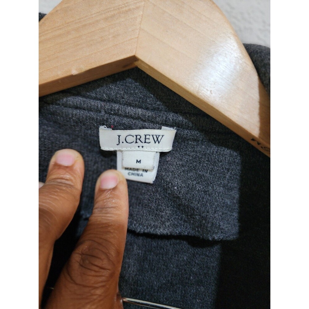 J. Crew Medium Sweater Blazer Sophie Open Front 1… - image 3